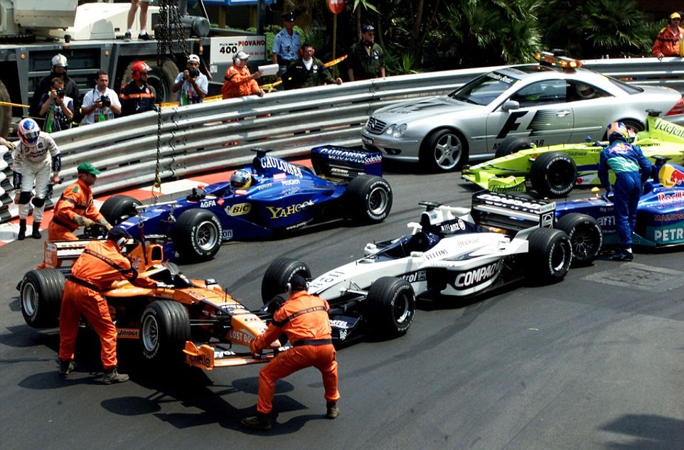Завал на первом круге БП Монако 2000 года