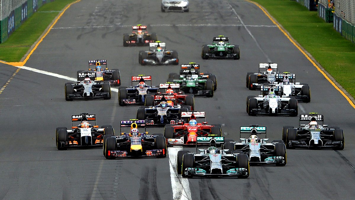 Старт Гран-при Австралии 2014