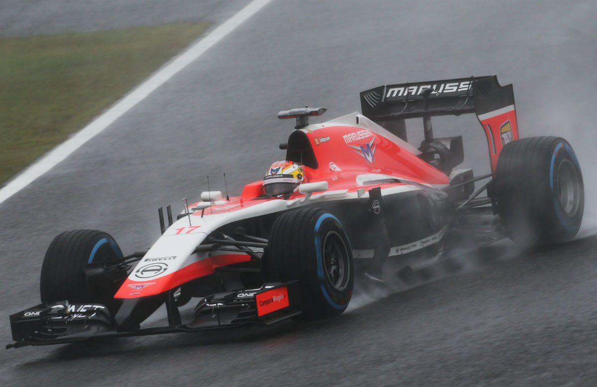 Жюль Бьянки на Гран-при Японии 2014 года